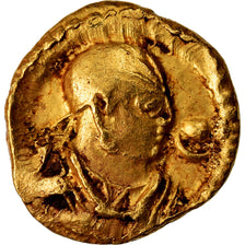 Moneta, Etiopia, 1/10 Stater, 300-305, Axum, AU(50-53), Złoto