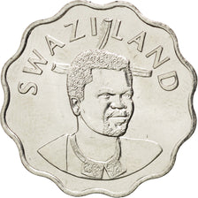 SWAZILAND, 20 Cents, 2002, British Royal Mint, KM #50.2, MS(63), Copper-Nickel,.