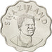 SWAZILAND, 20 Cents, 2002, British Royal Mint, KM #50.2, MS(63), Copper-Nickel,.