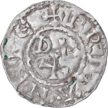 Duchy of Brittany, Conan IV, Denier, 1156-1166, Rennes, Bilon, AU(50-53)