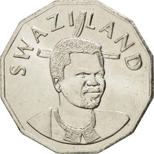 SWAZILAND, 50 Cents, 1998, British Royal Mint, KM #52, MS(63), Copper-Nickel,...