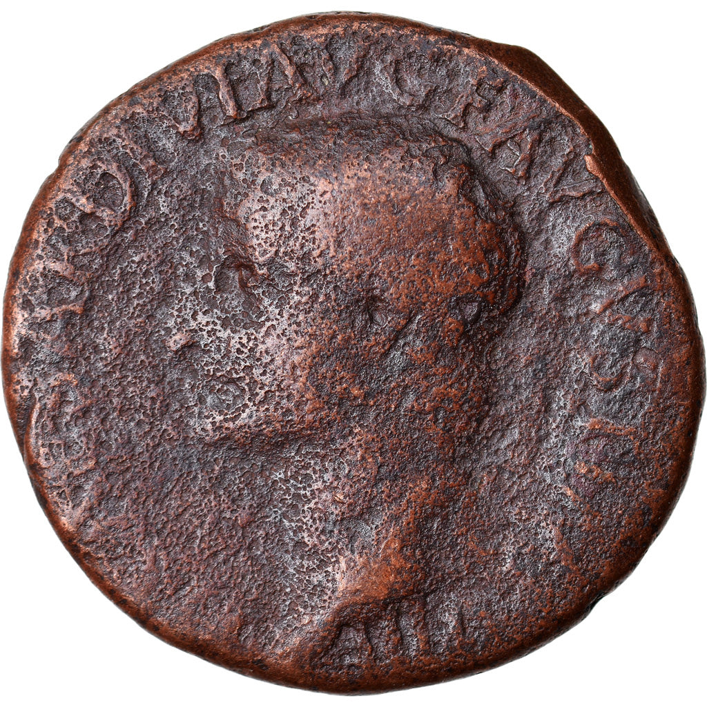 Münze, Tiberius, As, 22-23 AD, Rome, S+, Kupfer, RIC:44