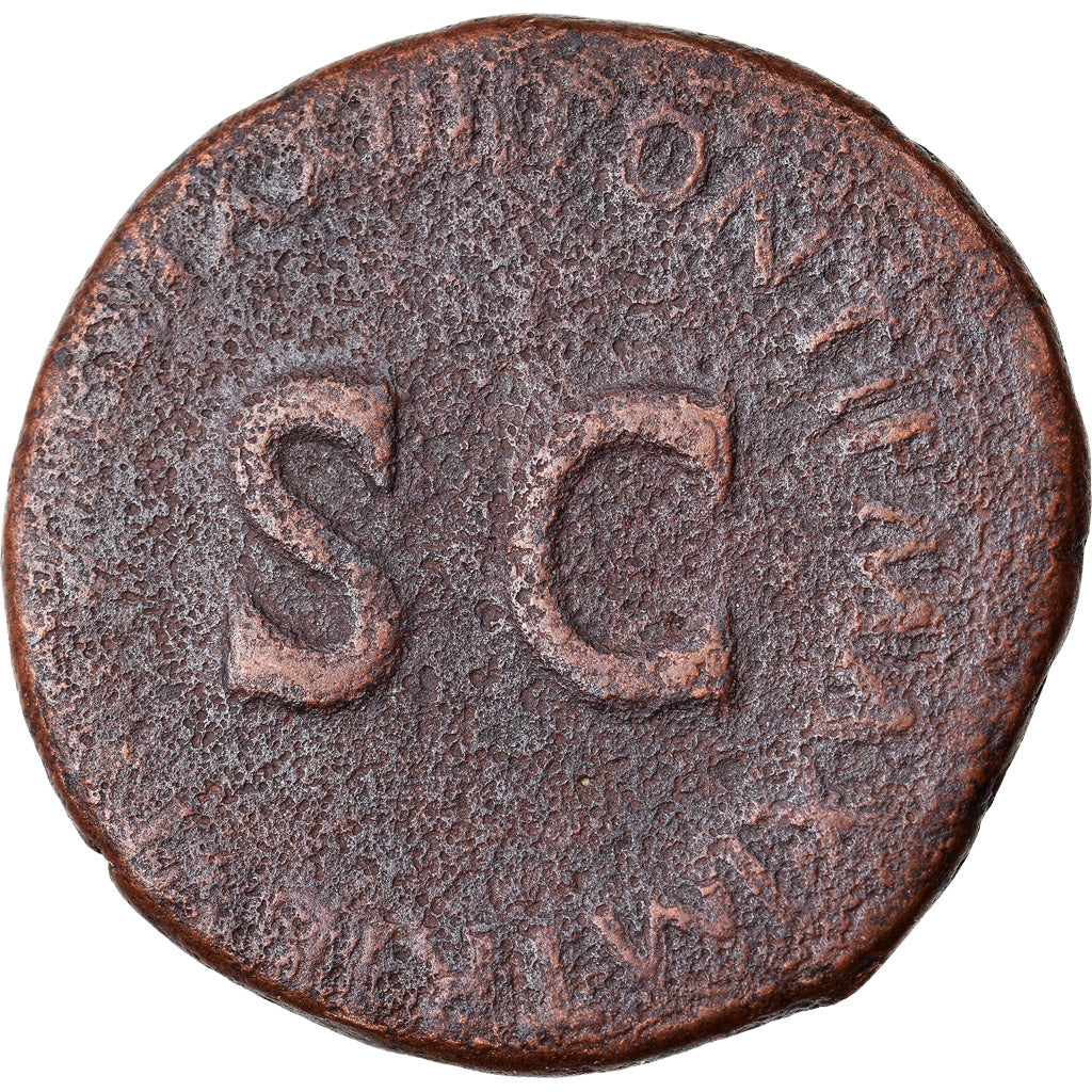 Münze, Tiberius, As, 22-23 AD, Rome, S+, Kupfer, RIC:44