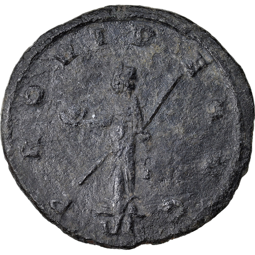 Coin, Florian, Aurelianus, 276, Ticinum, VF(30-35), Billon, RIC:82