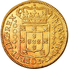 Moneda, Portugal, Pedro II, 4000 Reis, 1689, Porto, SC, Oro, KM:156