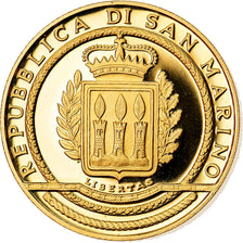 San Marino, 50 Euro, 2002, STGL, Gold, KM:461