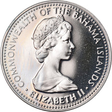 Coin, Bahamas, Elizabeth II, 5 Cents, 1973, Franklin Mint, U.S.A., MS(65-70)