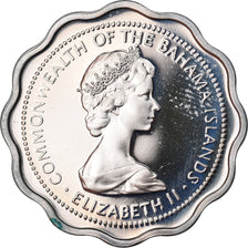 Coin, Bahamas, Elizabeth II, 10 Cents, 1973, Franklin Mint, U.S.A., MS(65-70)