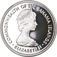 Coin, Bahamas, Elizabeth II, 50 Cents, 1973, Franklin Mint, U.S.A., MS(65-70)