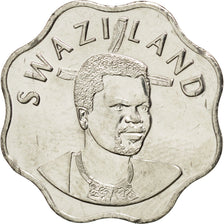 Monnaie, Swaziland, King Msawati III, 10 Cents, 2007, SPL, Copper-nickel, KM:49