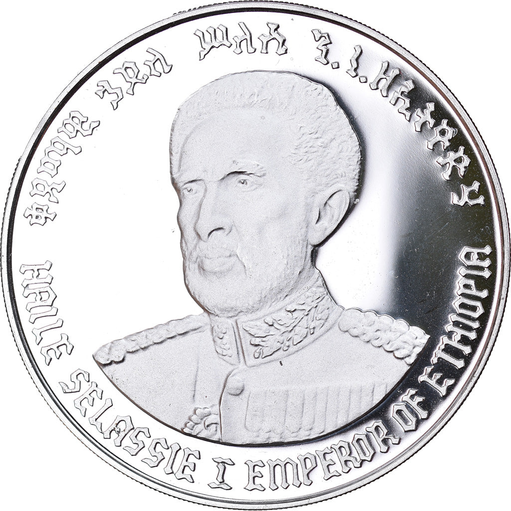 Coin, Ethiopia, Haile Selassie, 10 Dollars, Paris, MS(65-70), Silver, KM:53