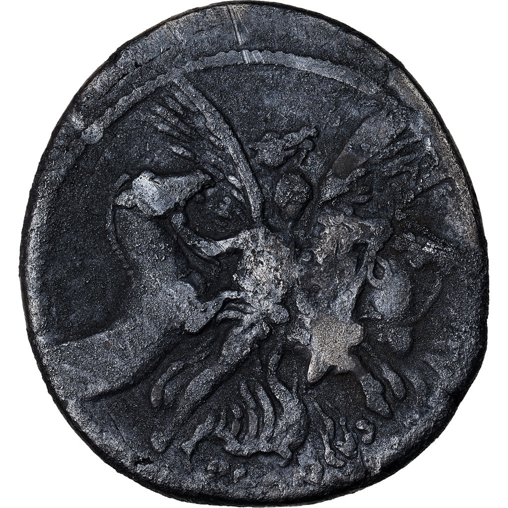 Coin, Plautia, Denarius, Roma, VF(30-35), Silver, Crawford:453/1c