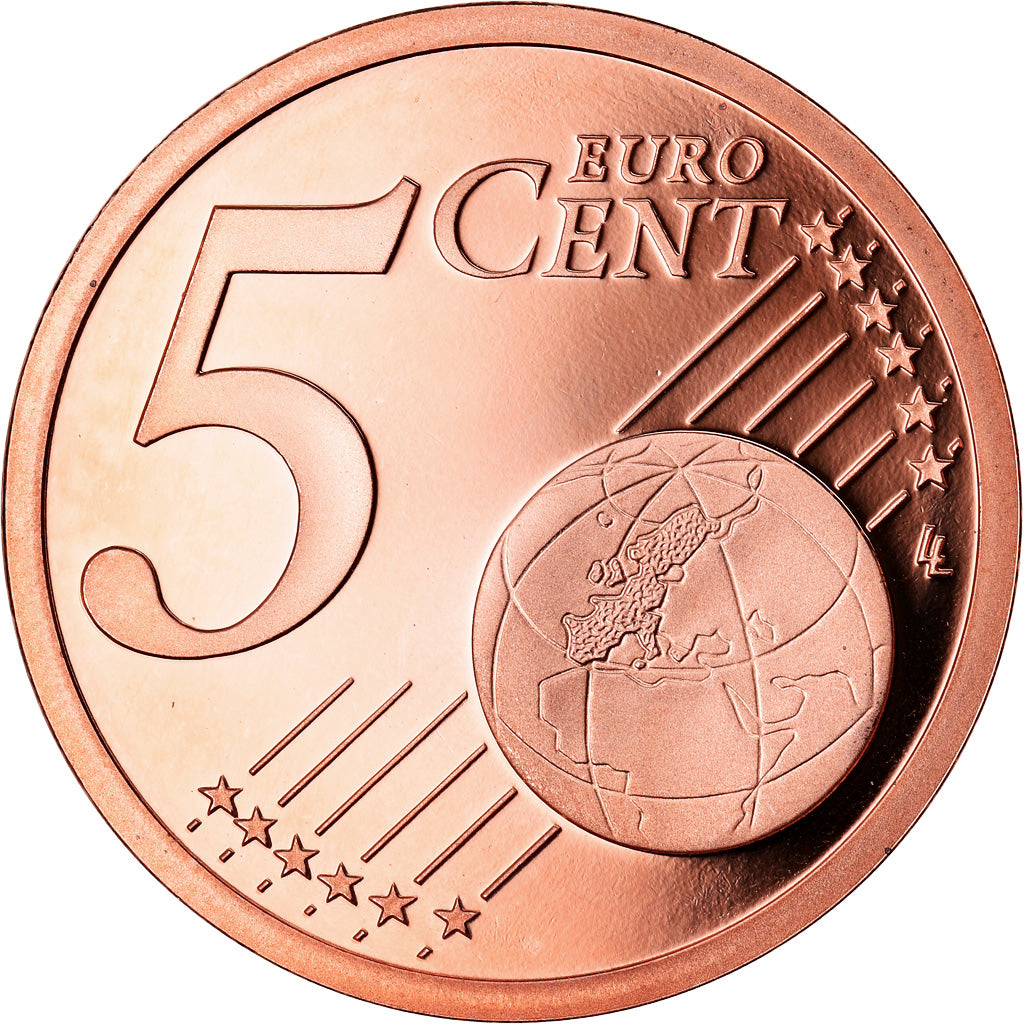 Monaco, 5 Euro Cent, 2006, Proof, STGL, Copper Plated Steel, KM:190