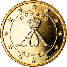 Monaco, 50 Euro Cent, 2006, Proof, STGL, Messing, KM:183