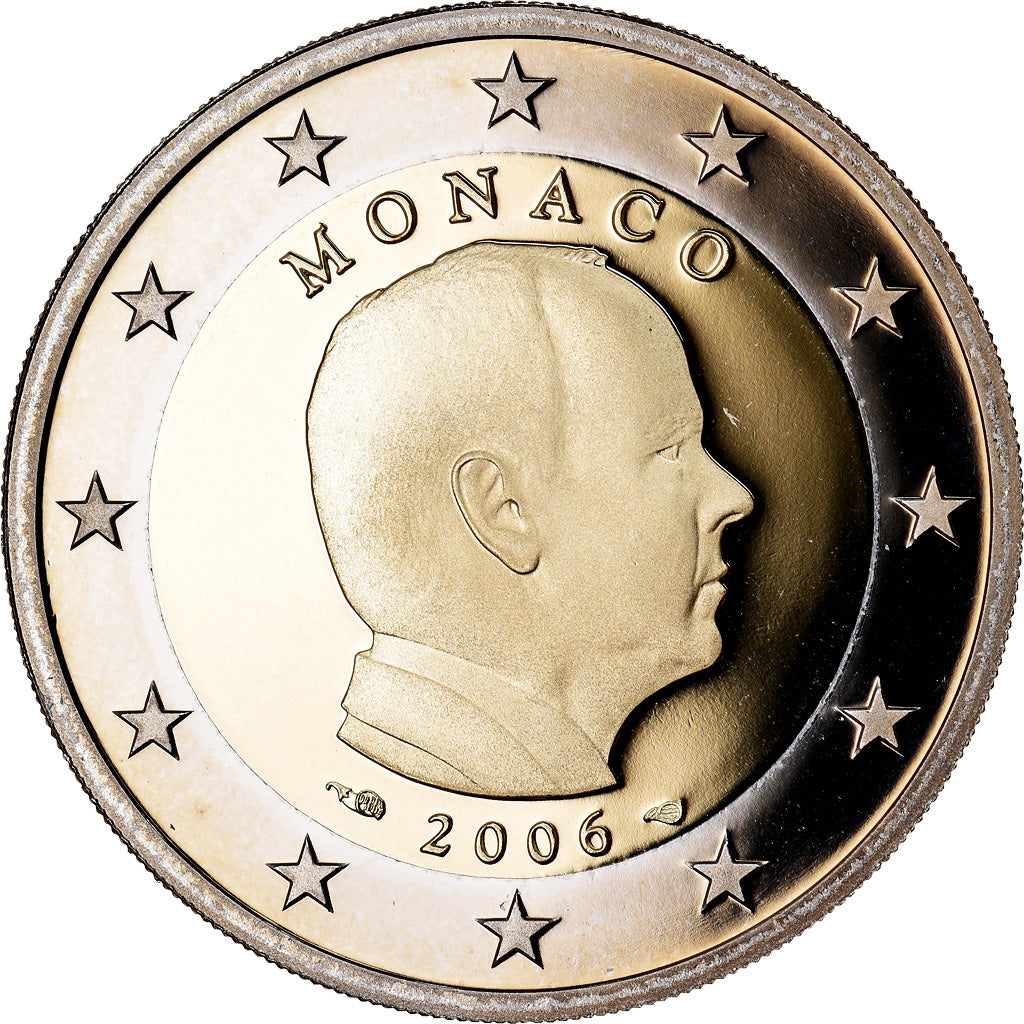Monaco, 2 Euro, 2006, Proof, STGL, Bi-Metallic, KM:185