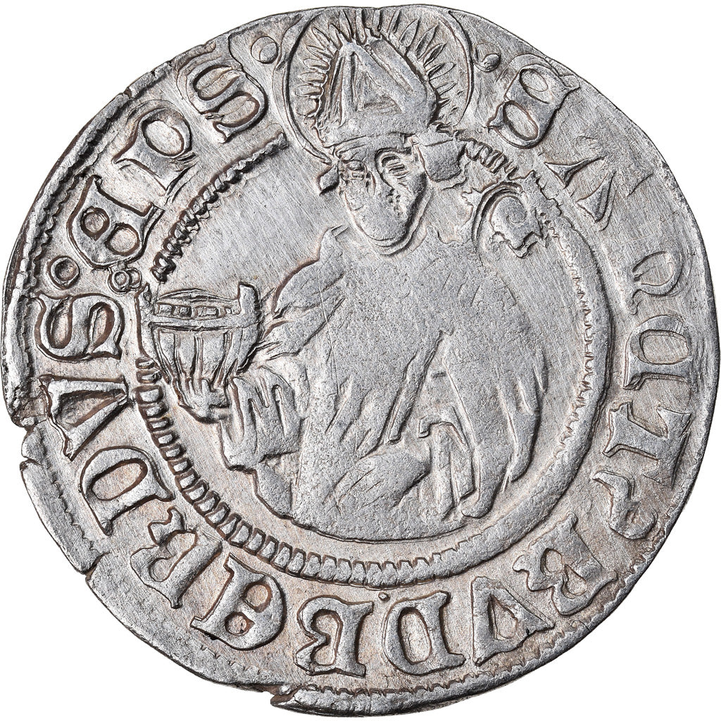 Moneda, Estados alemanes, Leonhard von Keutschach, Batzen, 1508, Salzburg, MBC