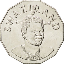 SWAZILAND, 50 Cents, 2005, British Royal Mint, KM #52, MS(63), Copper-Nickel,...