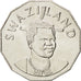 SWAZILAND, 50 Cents, 2005, British Royal Mint, KM #52, MS(63), Copper-Nickel,...