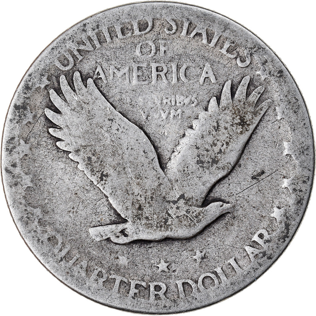 Coin, United States, Quarter, F(12-15), Silver, KM:145