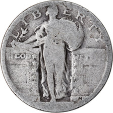 Moneta, Stati Uniti, Quarter, B+, Argento, KM:145