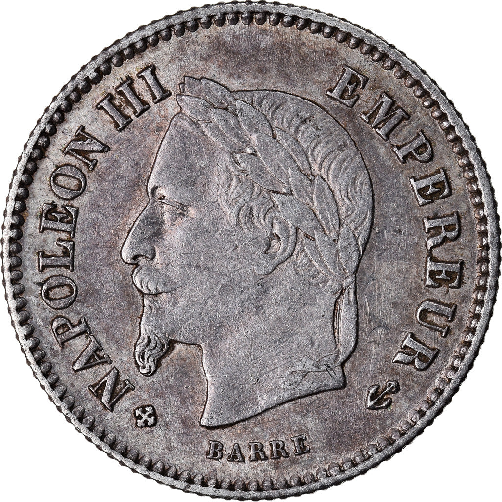 Coin, France, Napoleon III, Napoléon III, 20 Centimes, 1867, Strasbourg