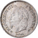 Moneda, Francia, Napoleon III, Napoléon III, 20 Centimes, 1867, Strasbourg