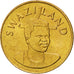 SWAZILAND, 5 Emalangeni, 1999, KM #47, MS(63), Brass, 7.63