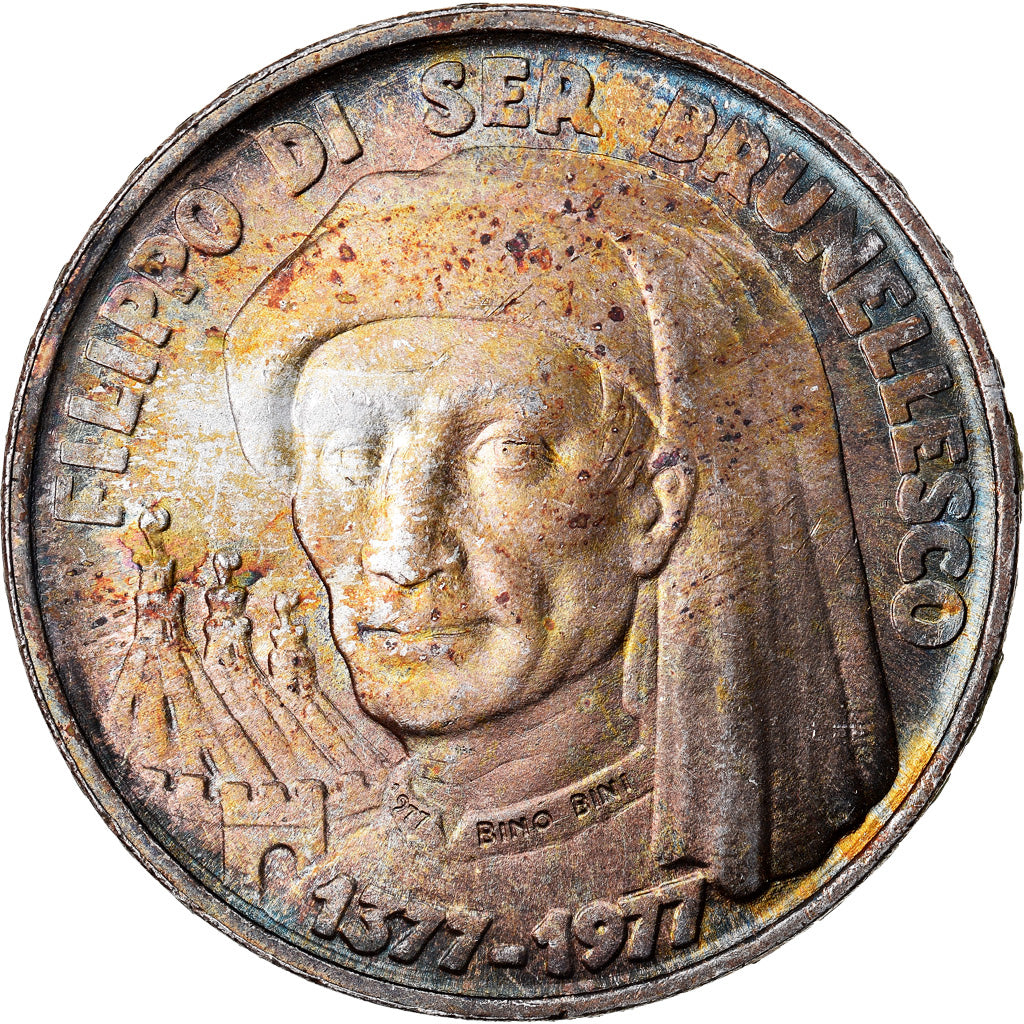 Moneta, San Marino, 1000 Lire, 1977, Rome, SPL, Argento, KM:72