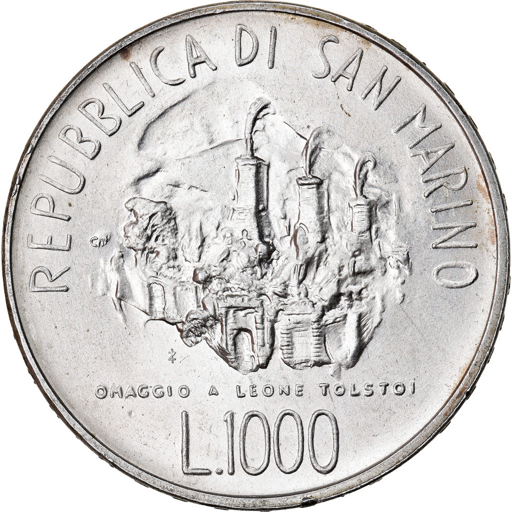Moneta, San Marino, 1000 Lire, 1978, SPL-, Argento, KM:85