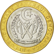 Western Sahara, 500 Pesetas, 2010, KM #New, MS(63), Bimetallic, 7.63