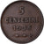 Moneta, San Marino, 5 Centesimi, 1935, Rome, AU(50-53), Bronze, KM:12