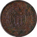 Monnaie, San Marino, 5 Centesimi, 1937, Rome, TTB+, Bronze, KM:12