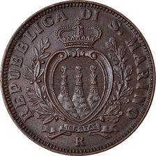 Moneta, San Marino, 5 Centesimi, 1937, Rome, SPL, Bronzo, KM:12