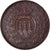 Coin, San Marino, 5 Centesimi, 1938, Rome, AU(55-58), Bronze, KM:12