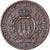 Moeda, San Marino, 10 Centesimi, 1937, Rome, AU(50-53), Bronze, KM:13