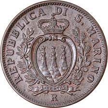 Moneta, San Marino, 10 Centesimi, 1937, Rome, SPL, Bronzo, KM:13