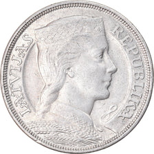 Monnaie, Latvia, 5 Lati, 1931, TTB, Argent, KM:9