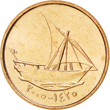 UNITED ARAB EMIRATES, 10 Fils, 2005, British Royal Mint, KM #3.2, MS(63),...