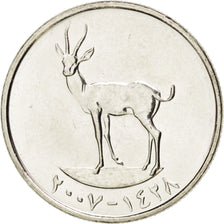 Coin, United Arab Emirates, 25 Fils, 2007, MS(63), Copper-nickel, KM:4