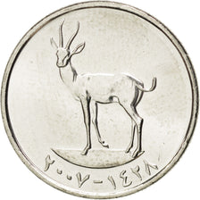 UNITED ARAB EMIRATES, 25 Fils, 2007, British Royal Mint, KM #4, MS(63),...