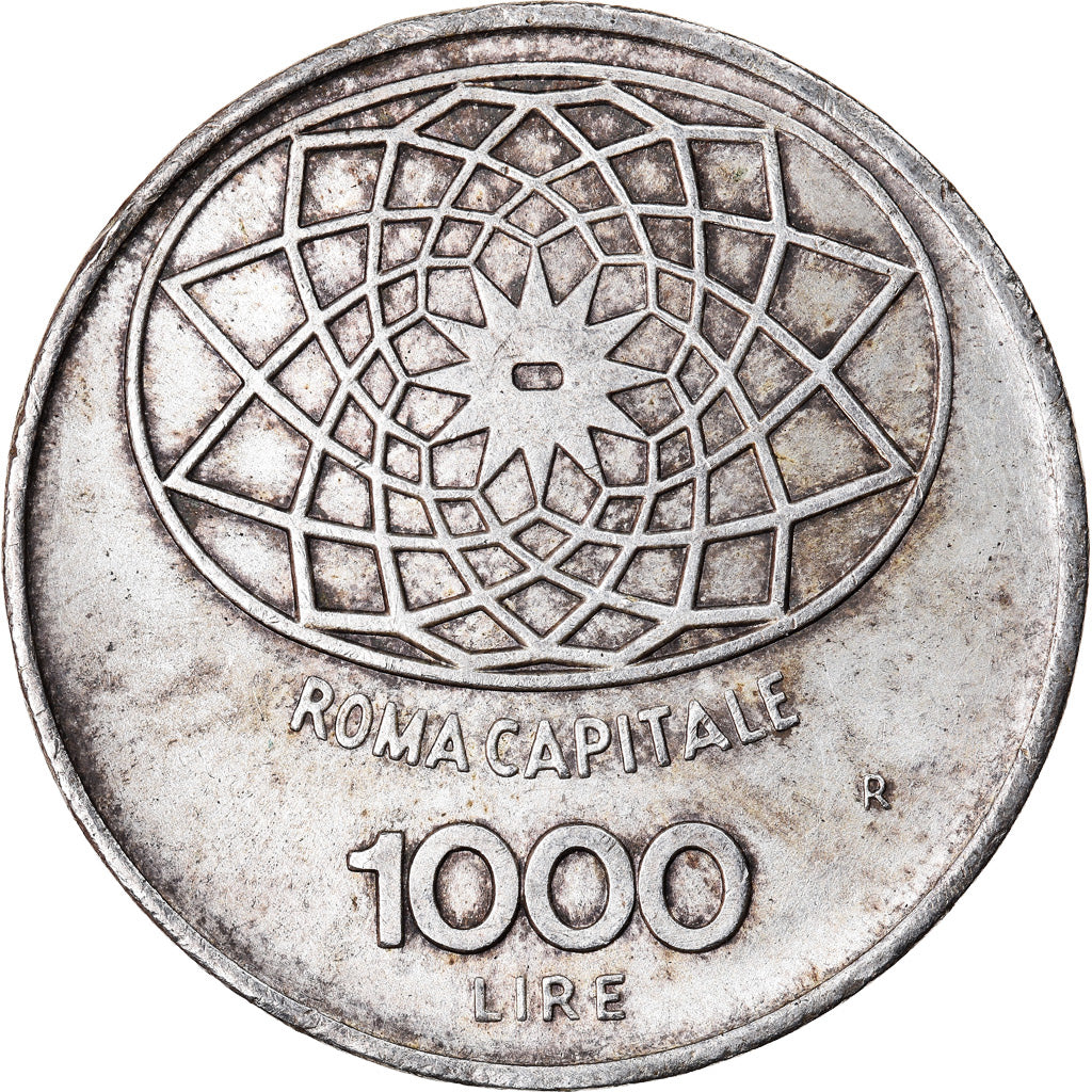 Coin, Italy, Concordia, 1000 Lire, 1970, Rome, MS(60-62), Silver, KM:101