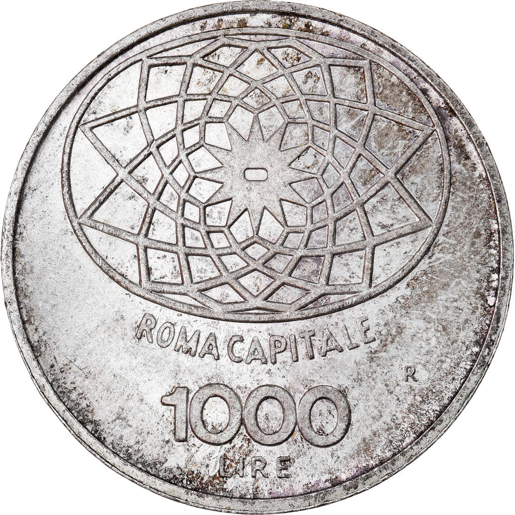 Coin, Italy, Concordia, 1000 Lire, 1970, Rome, MS(60-62), Silver, KM:101