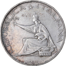 Coin, Italy, 500 Lire, 1961, Rome, AU(55-58), Silver, KM:99