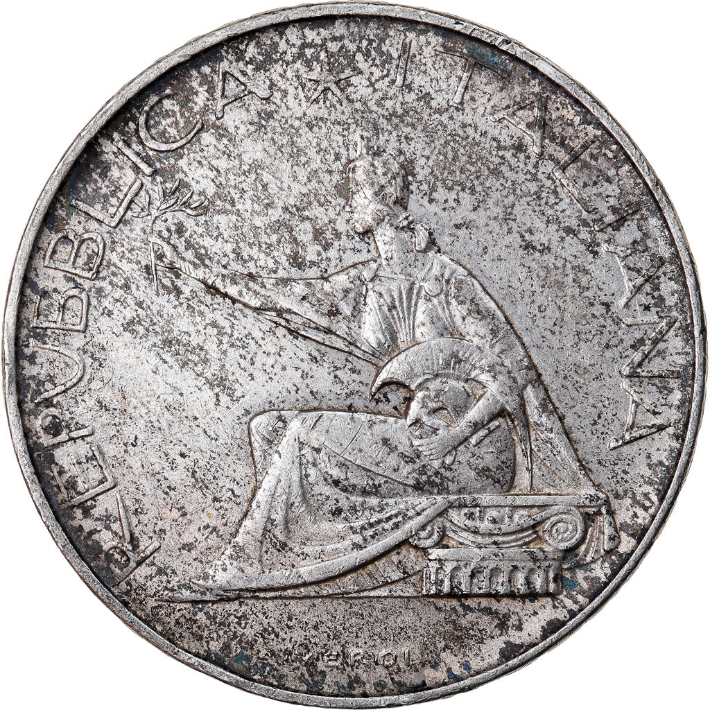 Coin, Italy, 500 Lire, 1961, Rome, MS(60-62), Silver, KM:99