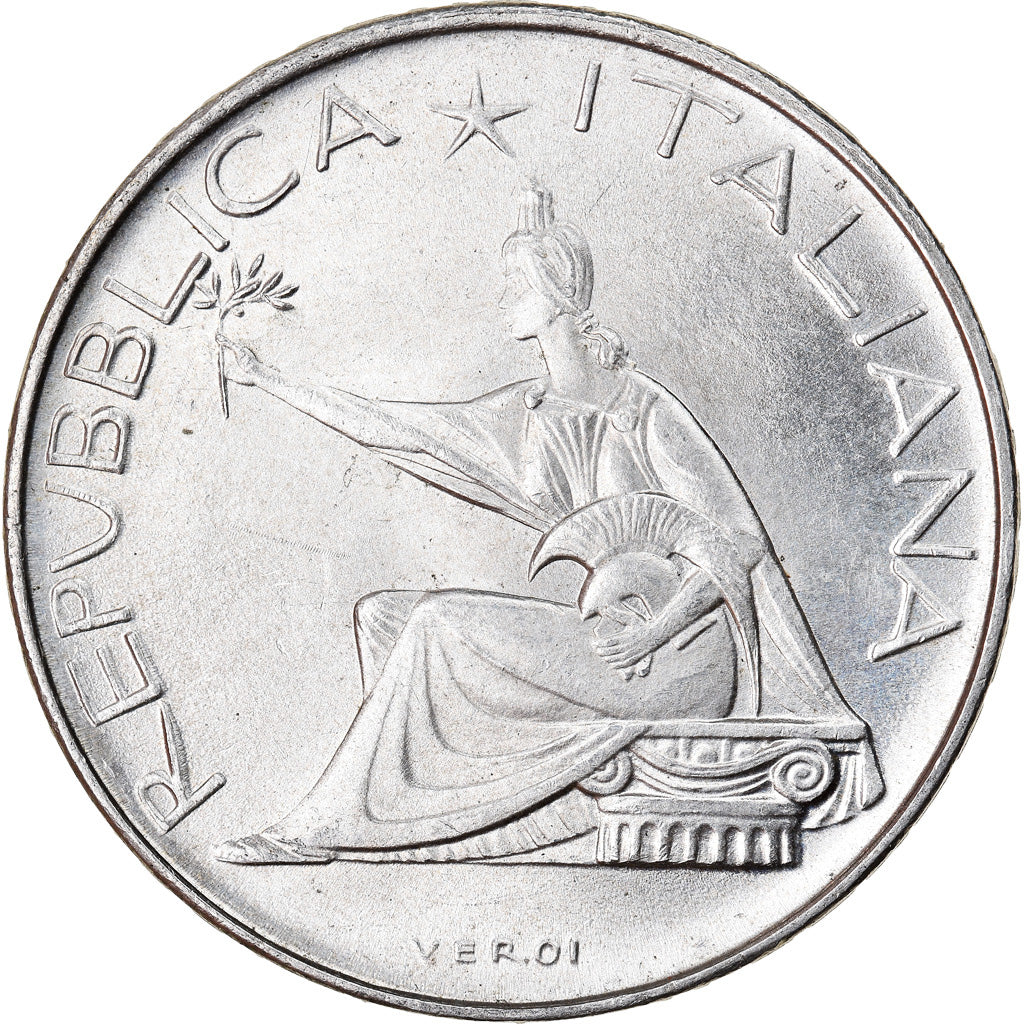 Coin, Italy, 500 Lire, 1961, Rome, MS(60-62), Silver, KM:99