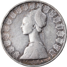 Coin, Italy, 500 Lire, 1960, Rome, EF(40-45), Silver, KM:98