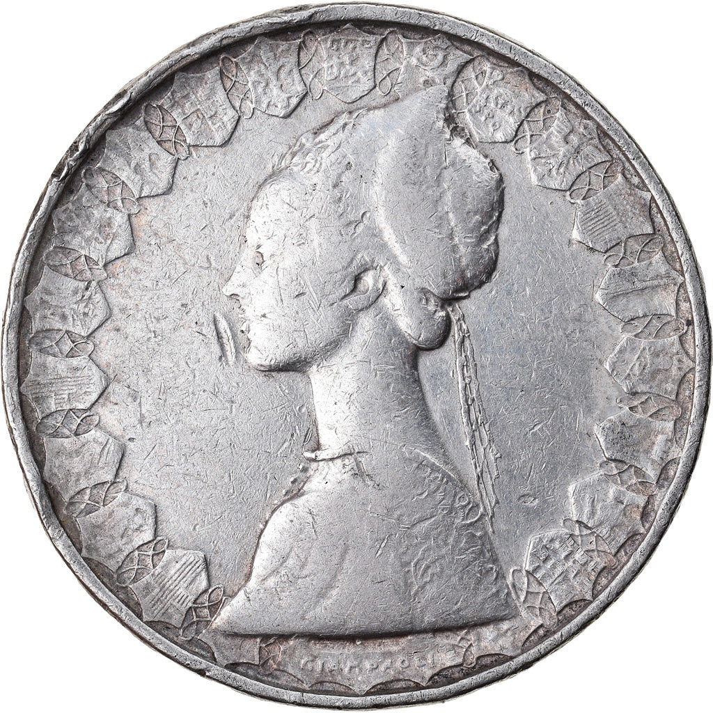 Coin, Italy, 500 Lire, 1960, Rome, EF(40-45), Silver, KM:98