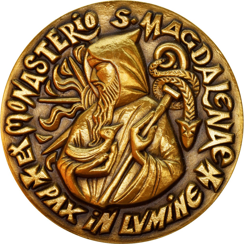 France, Medal, Monastère Magdaléna, Religions & beliefs, MS(63), Bronze
