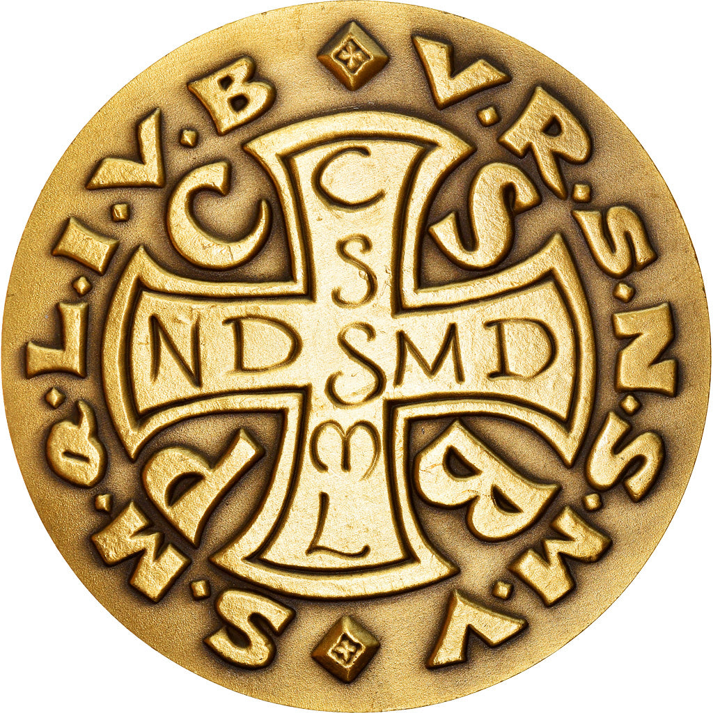 France, Medal, Monastère Magdaléna, Religions & beliefs, MS(63), Bronze