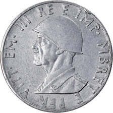 Moneda, Albania, Vittorio Emanuele III, 0.50 Lek, 1941, Rome, MBC+, Acero